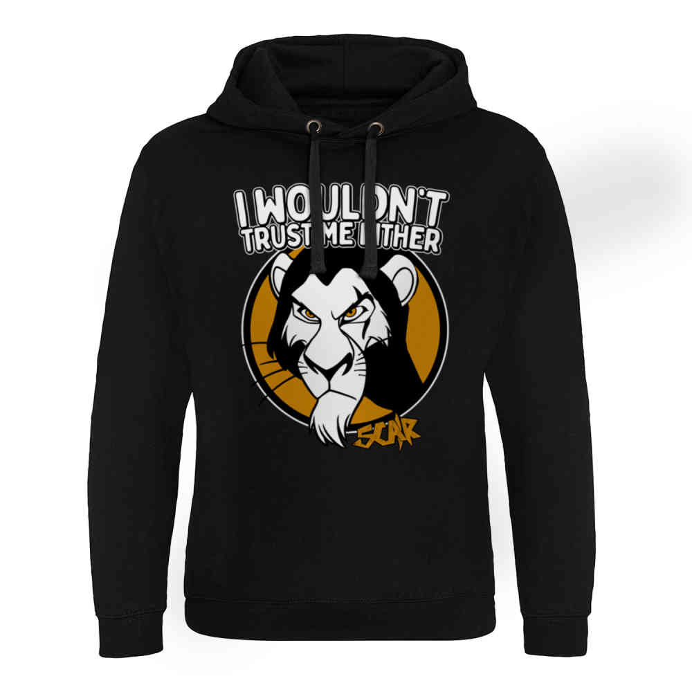 Disney Disney The Lion King Hoodietrui Scar I Wouldn't Disney Disney Mickey Mouse Hoodietrui Distressed Grijs